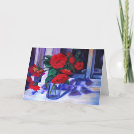 Het Wenskaart van papavers #1 Kaart