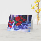 Het Wenskaart van papavers #1 Kaart (Gele Bloem)