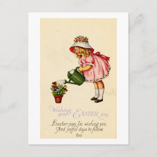 Het Wenskaart van Pasen (ca. 1915) Feestdagenkaart (Voorkant)