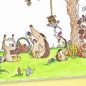 Het wenskaart van PASEN door Nicole Janes Feestdagen Kaart