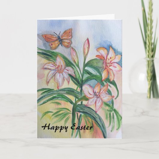 Het wenskaart van Pasen Feestdagen Kaart (Voorkant)