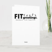 Het Wenskaart van "planken" Kaart (Achterkant)