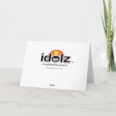 Het Wenskaart van Ro van Idolz Kaart (Achterkant)