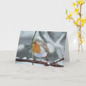 Het wenskaart van Robin Kaart (Gele Bloem)