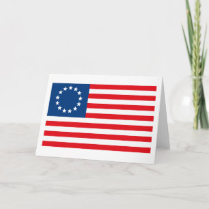 Het Wenskaart van Ross Flag van Betsy Kaart