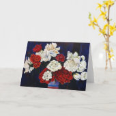 Het Wenskaart van rozen Kaart (Gele Bloem)