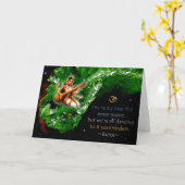 Het Wenskaart van Rumi van de "binnenMuziek" Kaart (Gele Bloem)