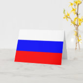 het wenskaart van Rusland Kaart (Gele Bloem)