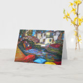 Het Wenskaart van San Antonio Kaart (Gele Bloem)