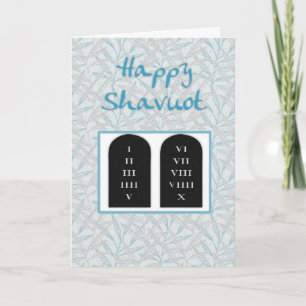 Het Wenskaart van Shavuot Kaart