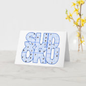 Het Wenskaart van Sudoku Kaart (Gele Bloem)