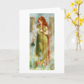 Het Wenskaart van Sulis Kaart (Gele Bloem)