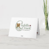 Het Wenskaart van SunnyDuck van CuddleCreek® Kaart (Achterkant)