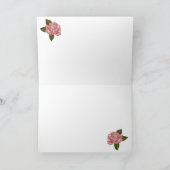 Het Wenskaart van Teddy van de Tijd van de Thee Kaart (Binnen)