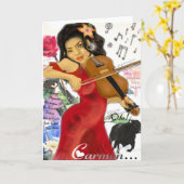 Het Wenskaart van trambestuurders Kaart (Gele Bloem)