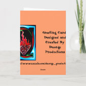 Het Wenskaart van Tweeling Kaart (Achterkant)