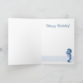 Het Wenskaart van Ukulelefish Kaart (Binnen)