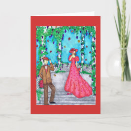 Het Wenskaart van Valentijn van de dwergpapegaai Feestdagen Kaart