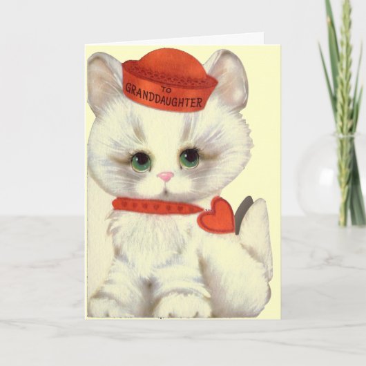 Het Wenskaart van Valentijn van de kleindochter Feestdagen Kaart (Voorkant)