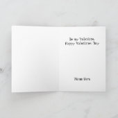 Het Wenskaart van Valentijn van de prinses en van Feestdagen Kaart (Binnen)