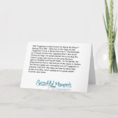 Het Wenskaart van Viking Heimskringla Ormen Lange Kaart (Achterkant)