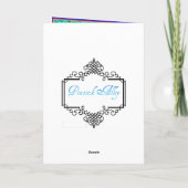 Het Wenskaart van Volage van L'Oiseau Kaart (Achterkant)