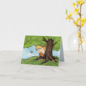 Het Wenskaart van vrienden Kaart (Gele Bloem)