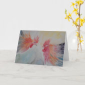 Het wenskaart van Watercolour Kaart (Gele Bloem)