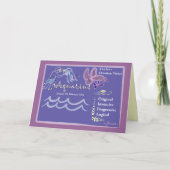 Het Wenskaart van Waterman Februari Kaart (Voorkant)