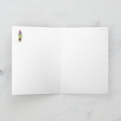 Het Wenskaart van Wildflower Kaart (Binnen)