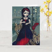 Het Wenskaart van "wolven van Venetië" Kaart (Gele Bloem)