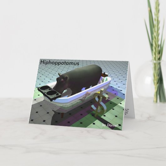 Het Wenskaart van WordsEye Kaart (Voorkant)