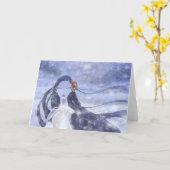Het Wenskaart van Yukionna Kaart (Gele Bloem)