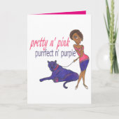 "Het Wenskaart welkom aan van het Zusterschap" Kaart (Voorkant)