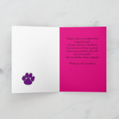 "Het Wenskaart welkom aan van het Zusterschap" Kaart (Binnen)