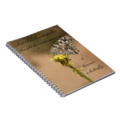 Het werd een vlinder - laptop notitieboek (Rechterzijde)