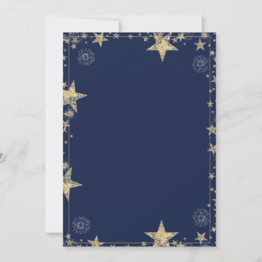 Het werd geschreven in de sterren adoptie douche kaart (Achterkant)