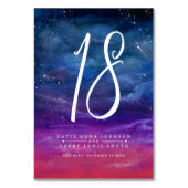 Het werd geschreven in de sterren blauwe schemerin kaart (Achterkant)