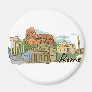 Het werd niet in een dag gebouwd (Rome) Magneet