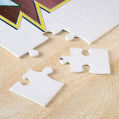 Het Wereld Golden Wereldbol reizen Legpuzzel (Zijkant)