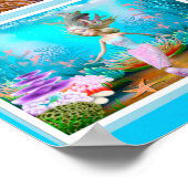 Het wereldberoemde Doll Mermaid Poster (Hoek)