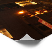 Het Wereldbol in Columbus Circle, medium Poster (Hoek)