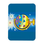 Het Wereldbol Starry - Magneet (Verticaal)