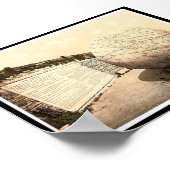 Het Wereldbol, Swanage, Engeland Poster (Hoek)