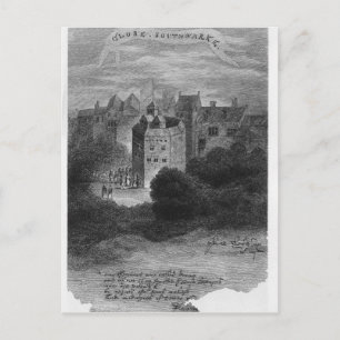 Het Wereldbol Theater, Bankside, Southwark Briefkaart