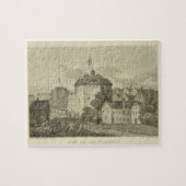 Het Wereldbol Theater op de Bankside zoals het in Legpuzzel (Horizontaal)