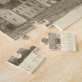 Het Wereldbol Theater op de Bankside zoals het in Legpuzzel (Zijkant)