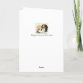 Het Wereldbol van de sneeuw Feestdagen Kaart (Achterkant)