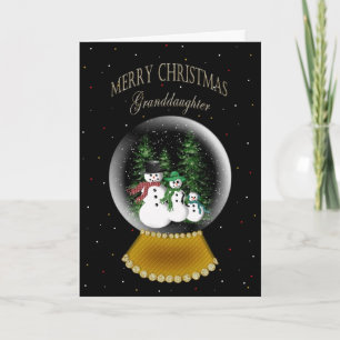 HET WERELDBOL VAN DE SNEEUW - KERSTMIS - FEESTDAGEN KAART