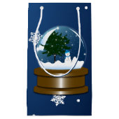 Het Wereldbol van de sneeuw Klein Cadeauzakje (Voorkant)